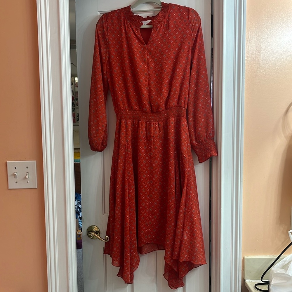 Time and Tru Handkerchief Hem Dress
